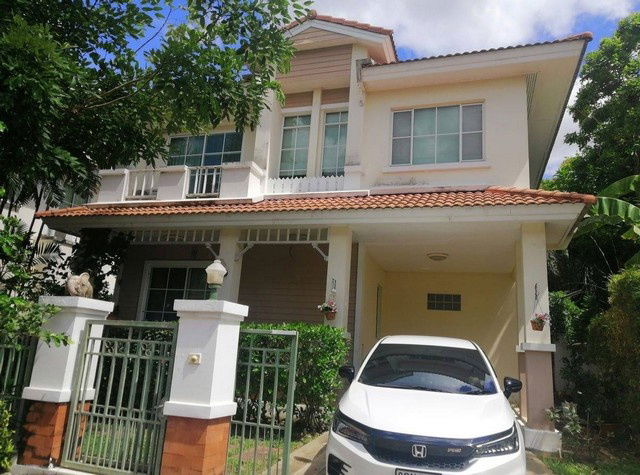 รูป ให้เช่า บ้านเดี่ยว2ชั้น 52ตรว. ถนน วงแหวน/อ่อนนุช ใกล้สนามบินสุวรรณภูมิ - รูปที่ 2/8