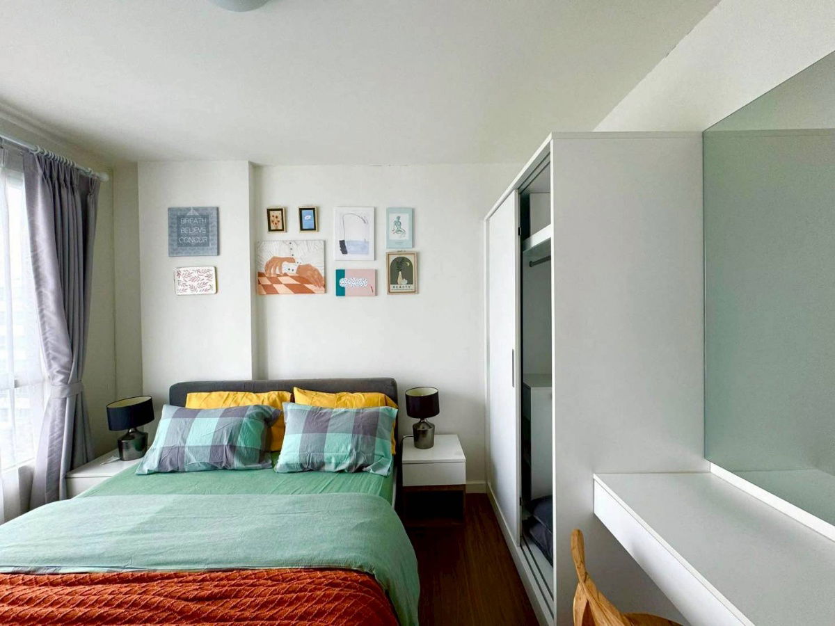 รูป ดีนิม คอนโด ห้องใหญ่1ห้องนอน วิวสระ สวยมากกก ให้เช่า 15,000บาท - รูปที่ 8/13