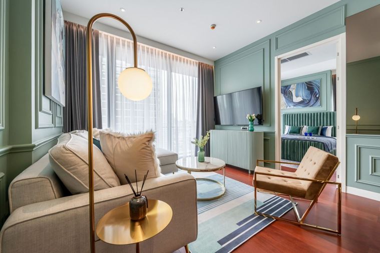 ✅ ✅ KHUN by YOO , Ultimate Luxury 2 ห้องนอน พร้อมเข้าอยู่ ติดต่อไลน์ @bktasset โทร 095-325-8928