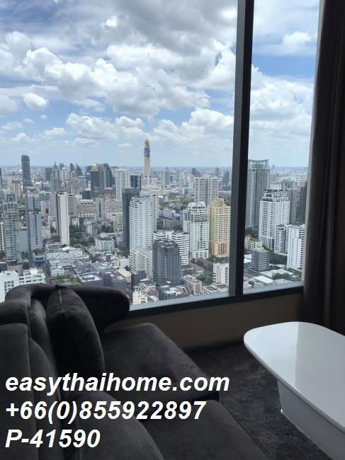 รูป P-41590 ให้เช่า คอนโด ดิ เอส แอท สิงห์ คอมเพล็กซ์ Bang Kapi, Huai Khwang, Bangkok พร้อมอยู่ ราคาถูก Line Id @easythaihome 085-592-2897 - รูปที่ 2/7