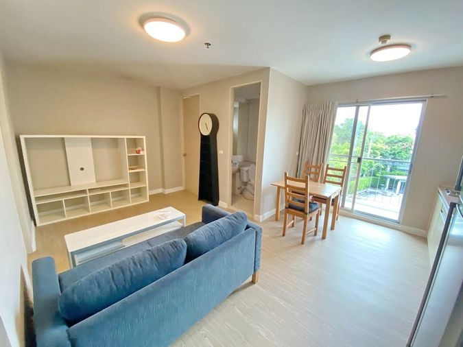 ให้เช่า 2 ห้องนอน ชั้น 5 เดอะพาร์คแลนด์ ศรีนครินทร์ ใกล้ MRT ศรีลาซาล