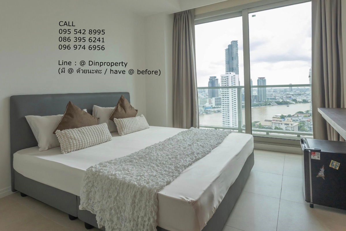 picture Rent The River  2+1  Bed , 3 Bath  ,Near Sathorn, BTS Saphan Taksin ,BTS Krungthonburi ,ICONSIAM , Charoen Nakhon Road - 3/6