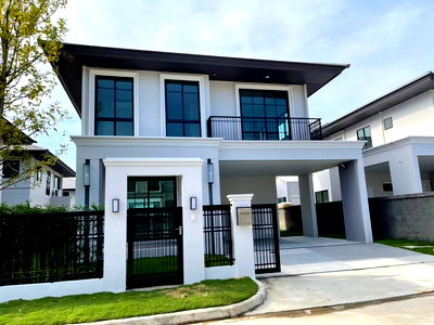 บ้านเดี่ยวให้เช่า : 🏡 ให้เช่าบ้านเดี่ยว Modern Luxury – เศรษฐสิริ พัฒนาการ