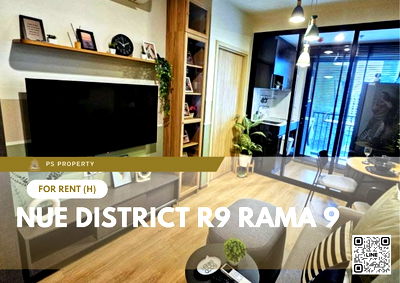 Condos for rent : For rent 📍 Nue District R9 Rama 9 📍 Fully furnished and equipped, near Central Rama 9