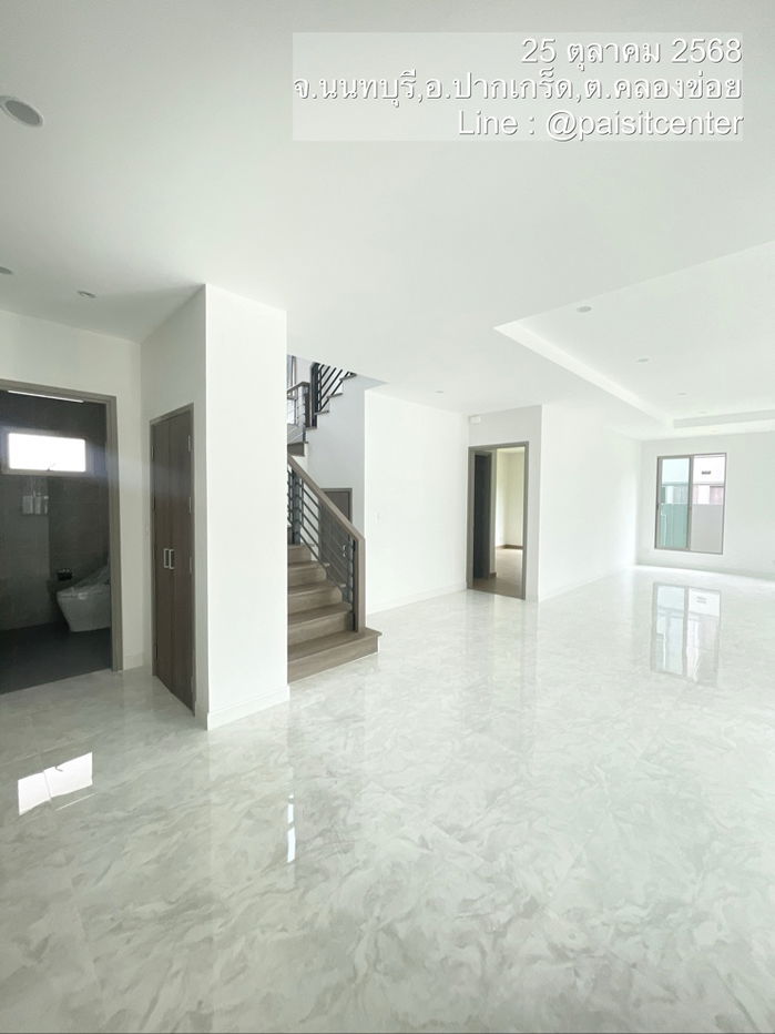 รูป ให้เช่า The palm แจ้งวัฒนะ-ชัยพฤกษ์ 2  ใกล้ รร.นานาชาติสิงคโปร์นนทบุรี (SISB) เข้าออกได้ 2 ทาง ถนน 345,ถนนชัยพฤกษ์ - รูปที่ 4/10