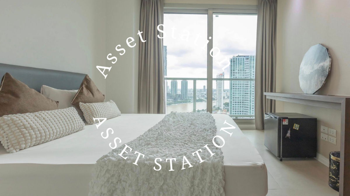 รูป ให้เช่า The River วิวแม่น้ำเจ้าพระยา ใกล้ BTS สะพานตากสิน  - รูปที่ 3/13