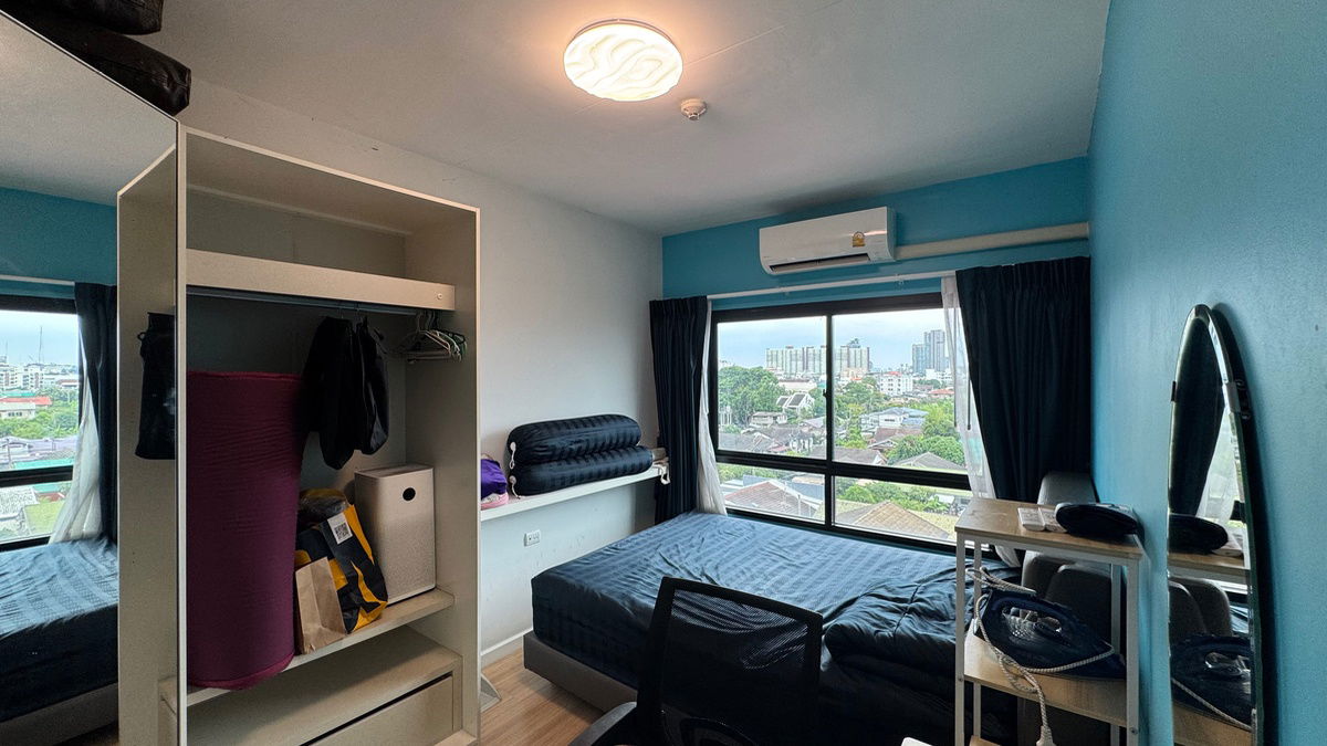 รูป 🎉 ปล่อยเช่าด่วน 🎉  เจ้าของปล่อยเอง 624 คอนโดเลต รัชดา 36 30 ตรม. 1Bed ตึกA แถมทุกอย่าง Line @bzprOperty - รูปที่ 8/19