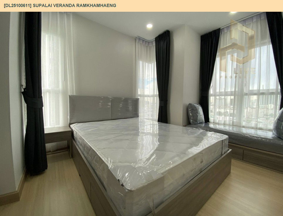 picture DL25100611 Condo for rent, Supalai Veranda Ramkhamhaeng near MRT ราชมังคลา, ready to move in, call urgently 0638692663 LineID @534wlwof - 2/14