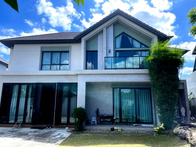 เช่าบ้านเดี่ยว นนทบุรี : HU6902 บ้านเดี่ยวให้เช่า บางกอก บูเลอวาร์ด พระราม 5 นนทบุรี