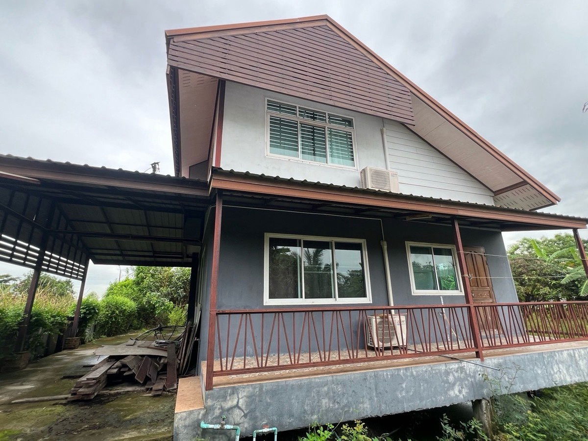 รูป ขายที่ดิน 2 ไร่ หนองจอก พร้อมบ้านเดี่ยว 2 ชั้นเหมาะทำบ้านสวน หรือคาเฟ่  - รูปที่ 5/24