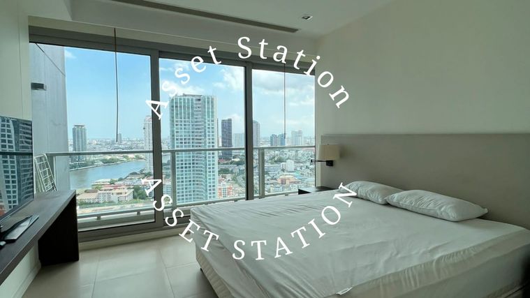 ให้เช่า The River วิวแม่น้ำเจ้าพระยา ใกล้ BTS สะพานตากสิน 3นอน3น้ำ