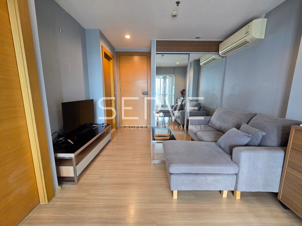 รูป 1 Bed 1 Bath Nice Room Good Location Next to MRT Huai Khwang 50 m. / For Rent-Rhythm Ratchada Huai Khwang - รูปที่ 4/21