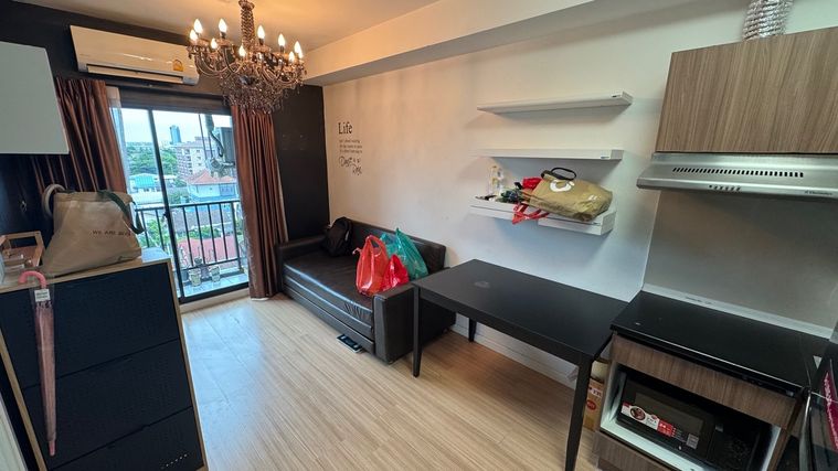 🎉 ปล่อยเช่าด่วน 🎉 เจ้าของปล่อยเอง 624 คอนโดเลต รัชดา 36 30 ตรม. 1Bed ตึกA แถมทุกอย่าง Line @bzprOperty