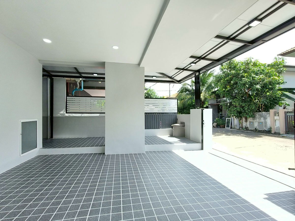 รูป บ้านโซนลำลูกกา ใกล้ตลาดเลอมาเช่ หมู่บ้านฟ้าปิยรมย์ คลอง6 โซนเนตโต้  นัดชมเลย 085-318-6868 - รูปที่ 5/27