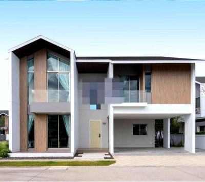 เช่าบ้านเดี่ยว นิคมบางปู : HU6875 บ้านเดี่ยวให้เช่า เนอวานา เอเลเมนท์ บางนา สมุทรปราการ