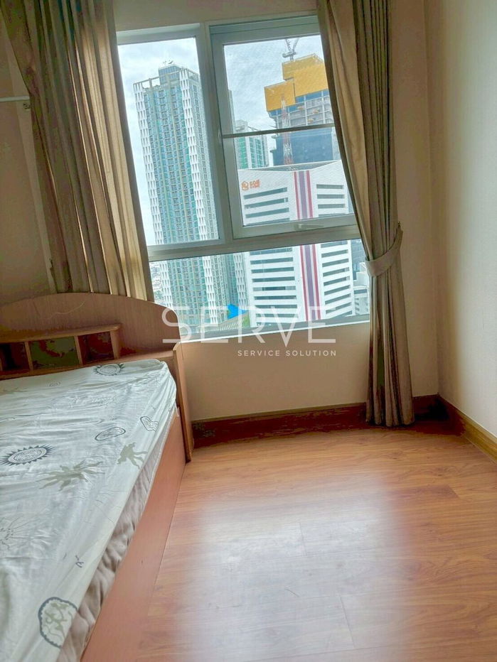 picture 2 Beds with Bathtub Large Room Good Location MRT Phra Ram 9  500 m. and CentralPlaza / For Rent-Belle Grand Rama 9 - 1/10