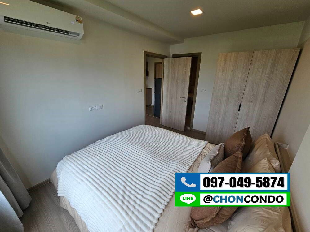 รูป DCondo Sense ชั้น6 ตึกB  --------------- ห้องมุม -----------------Tel 097-049-5874 (Line: @choncondo มี@ด้วย) - รูปที่ 11/18