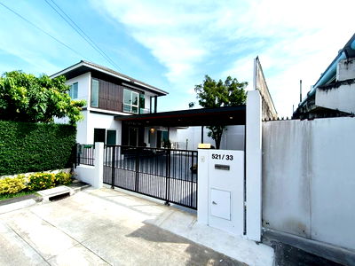 บ้านเดี่ยว กรุงเทพมหานคร : บ้านโซนรามอินทรา หทัยราษฎร์ หมู่บ้านพฤกลดา หทัยราษฎร์ ใกล้วงแหวนจตุโชติ นัดชมเลย 085-318-6868