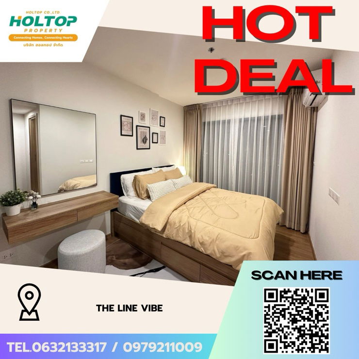 รูป #Z2861💥 261068 🔥ให้เช่าคอนโด The Line Vibe - รูปที่ 1/9