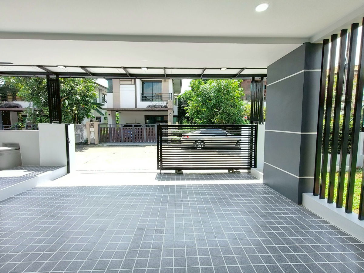 รูป บ้านโซนลำลูกกา ใกล้ตลาดเลอมาเช่ หมู่บ้านฟ้าปิยรมย์ คลอง6 โซนเนตโต้  นัดชมเลย 085-318-6868 - รูปที่ 7/27