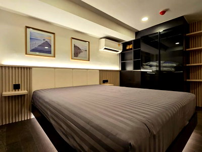 คอนโดให้เช่า : Park Origin Chula Samyan【𝐑𝐄𝐍𝐓】🔥อบอุ่นอย่างมีชั้นเชิง…ห้องโทนเอิร์ธสบายตา เติมกลิ่นอายหรูในทุกมุม🔥  ติดต่อไลน์ไอดี: @hacondo