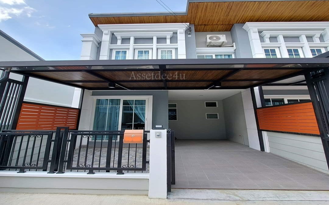 รูป AT451 ให้เช่าทาวน์โฮม 2 ชั้น หลังริม โกลเด้น ทาวน์ ศิริราช-ราชพฤกษ์  เฟอร์นิเจอร์และเครื่องใช้ไฟฟ้าครบ ใกล้รพ.ศิริราช  - รูปที่ 1/9