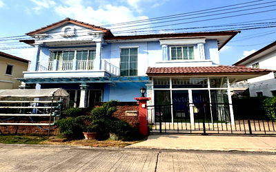 เช่าบ้านเดี่ยว นนทบุรี : บ้านเช่าราชพฤกษ์ AH494 ให้เช่าบ้านเดี่ยว ธนาสิริ ปิ่นเกล้า-ราชพฤกษ์ มีเฟอร์นิเจอร์ ใกล้วงเวียนพระราม5