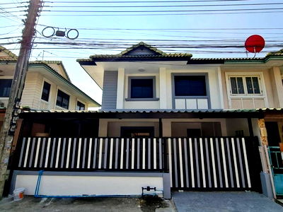 ทาวน์โฮม ถนนเลียบคลองสาม ปทุมธานี : HU6861 ขายทาวน์เฮ้าส์ หมู่บ้านพฤกษา บี ปทุมธานี