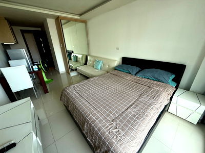 เช่าคอนโด พัทยา : มีเครื่องซักผ้า➰➰➰ลากูน่าบีชรีสอร์ท3 ชั้น6 อาคาร Eวิวนอก 26ตรม ➰➰➰