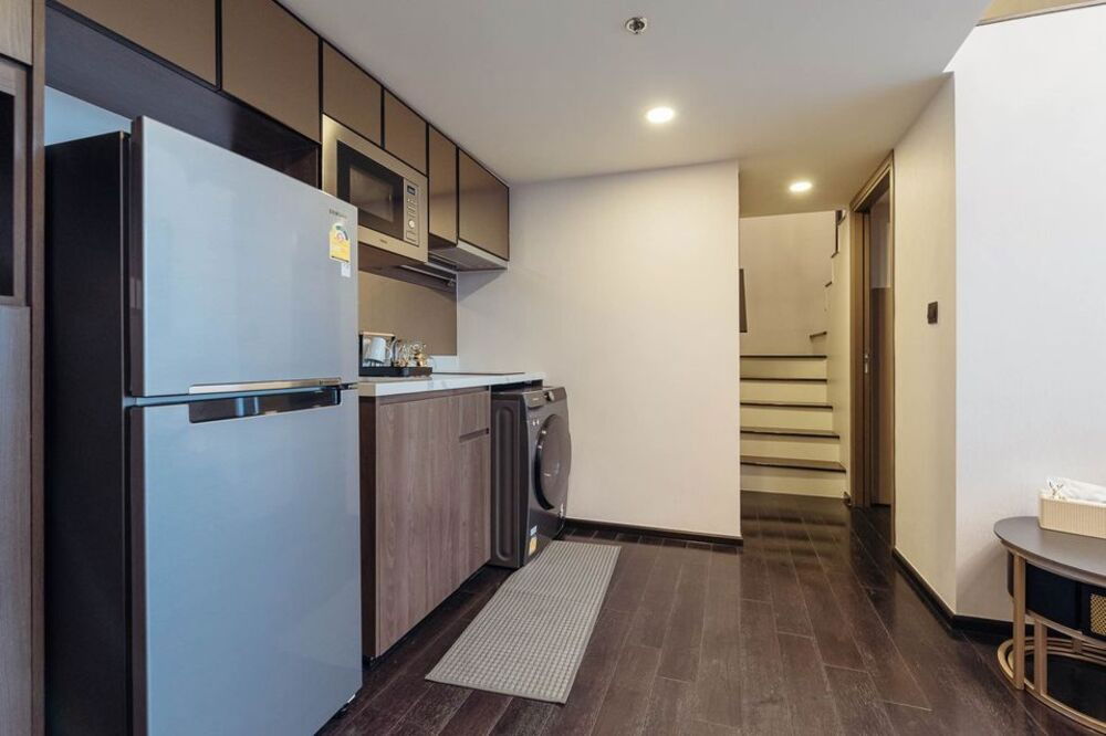 picture  For Rent ! Duplex ! high floor 26++, great facility, modern style! Code C20240500017..Park Origin Thonglor, 2 bed, 1 bath, furnished, ready to move in - 6/9