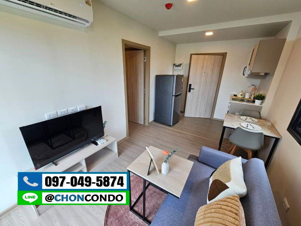 รูป DCondo Sense ชั้น6 ตึกB  ------------ห้องมุม------------Tel 097-049-5874 (Line: @choncondo มี@ด้วย) - รูปที่ 1/18