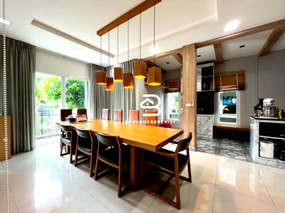 เช่าบ้านเดี่ยว เขตบางนา : เช่าบ้านพร้อมเฟอร์นิเจอร์ นาราโบทานิค ศรีนครินทร์