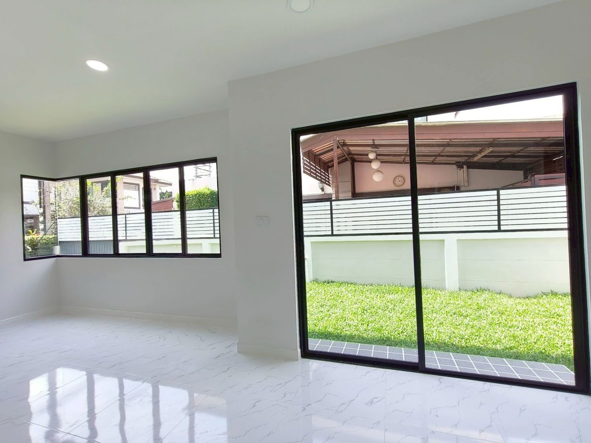 รูป บ้านโซนลำลูกกา ใกล้ตลาดเลอมาเช่ หมู่บ้านฟ้าปิยรมย์ คลอง6 โซนเนตโต้  นัดชมเลย 085-318-6868 - รูปที่ 9/27