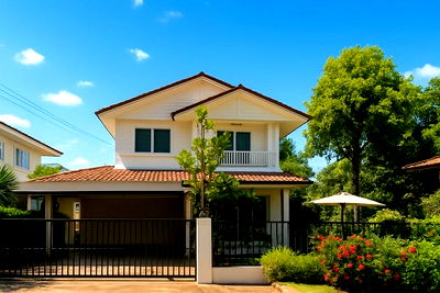 เช่าบ้านเดี่ยว นนทบุรี : HU6906 บ้านเดี่ยวให้เช่า พฤกษ์ลดา วงแหวน - รัตนาธิเบศร์ นนทบุรี