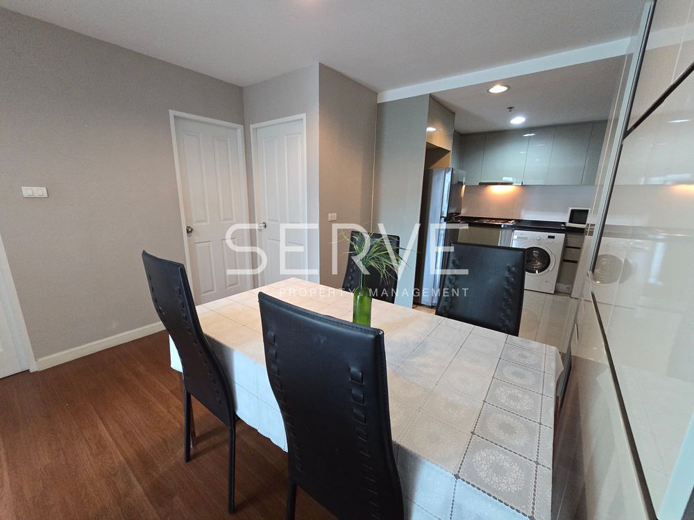 picture 2 Beds with Bathtub Large Room Good Location MRT Phra Ram 9 500 m. and CentralPlaza / For Rent&Sale-Belle Grand Rama 9 - 21/23