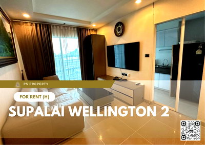 Condos for rent : For rent ✨ Supalai Wellington 2 ✨ 2 bedrooms, 2 bathrooms, fully furnished and equipped with appliances