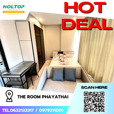 เช่าคอนโด BTS อนุสาวรีย์ชัยสมรภูมิ : #S4829 ให้เช่า The Room Phayathai