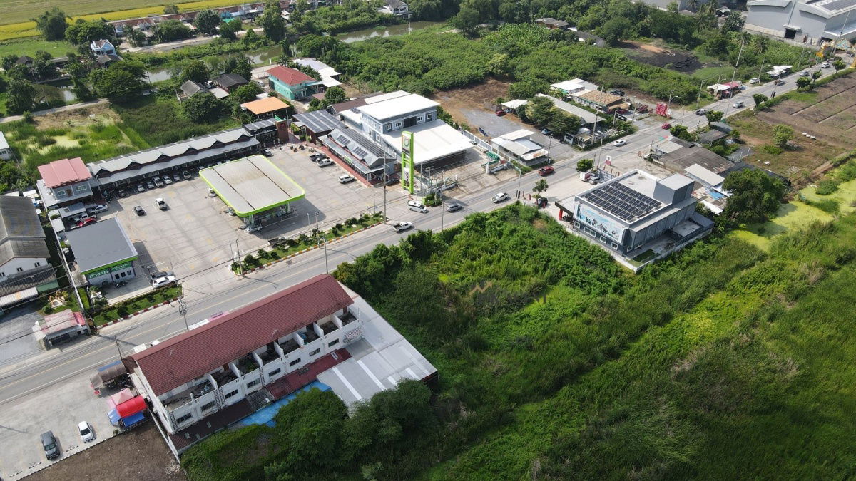 รูป ขายที่ดินเปล่าไทรน้อย ขนาด 526 ตารางวา ติดถนนทางหลวงชนบท นบ.5027 ตรงข้ามปั้มน้ำมันบางจาก - รูปที่ 5/7