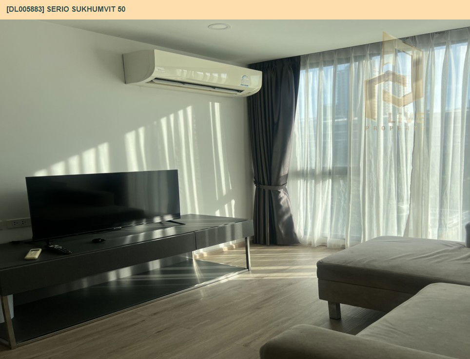 picture DL005883 Condo for rent, Serio Sukhumvit 50  near BTS On Nut, ready to move in, call urgently 0638692663 LineID @655ebbvc - 4/8