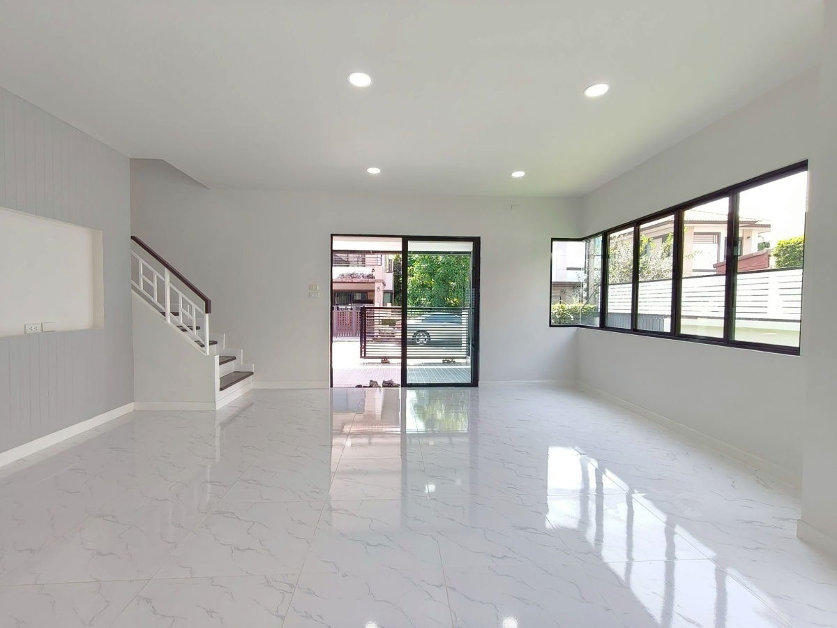 รูป บ้านโซนลำลูกกา ใกล้ตลาดเลอมาเช่ หมู่บ้านฟ้าปิยรมย์ คลอง6 โซนเนตโต้  นัดชมเลย 085-318-6868 - รูปที่ 8/27