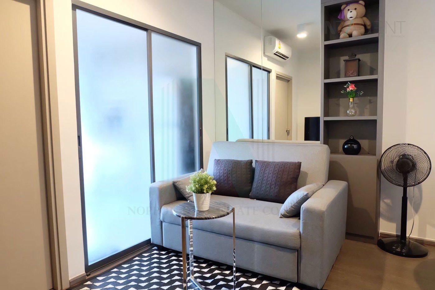 picture For Rent Condo IDEO SUKHUMVIT 93 Building 1, Floor 12A,1 bed room, Room size 32 sqm - 1/8
