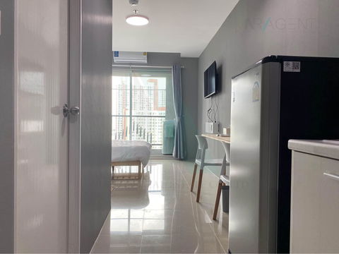 For Rent Condo ASAKAN PLACE SRINAKARINDRA Building 1, Floor 22,Studio, Room size 26 sqm