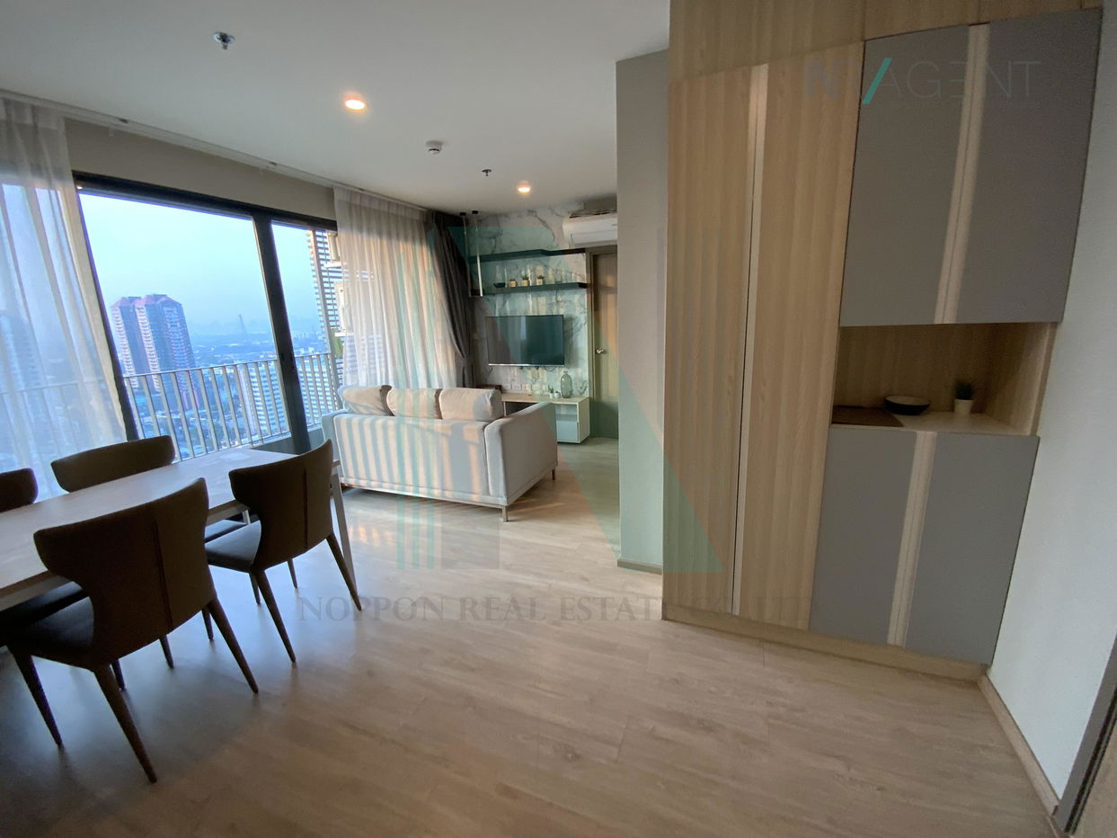 picture 📌 For Rent Condo IDEO O2 Building 1, Floor 24,2 bed room, Room size 56 sqm - 3/8