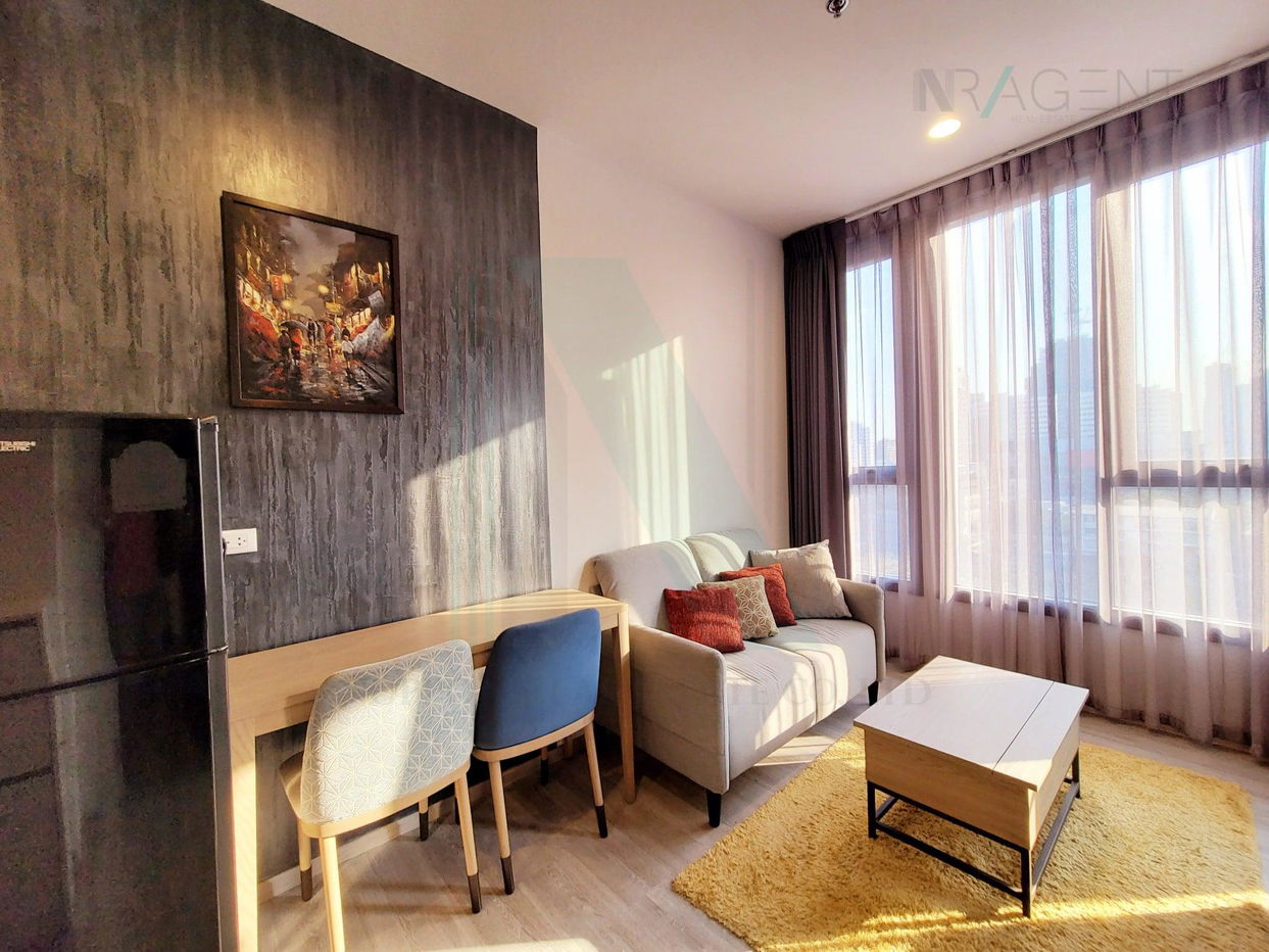 รูป 🚩 ให้เช่าคอนโด เอ็กซ์ที เอกมัย อาคาร 1 ชั้น 9 1 ห้องนอน ขนาด 30.00 ตรม ใกล้ Big C เอกมัย - รูปที่ 3/8