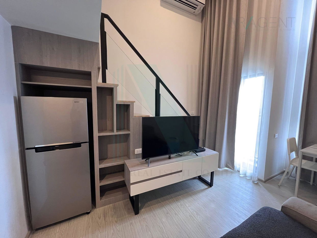 picture 📌 For Rent Condo ORIGIN PLUG & PLAY RAMKHAMHAENG TRIPLE STATION Building 1, Floor 9,Duplex, Room size 35 sqm - 7/8