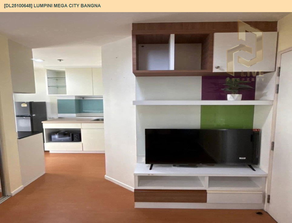 picture DL25100648 Condo for rent, Lumpini Mega city Bangna near BTS Bang Na, ready to move in, call urgently 0638692663 LineID @655ebbvc - 4/9