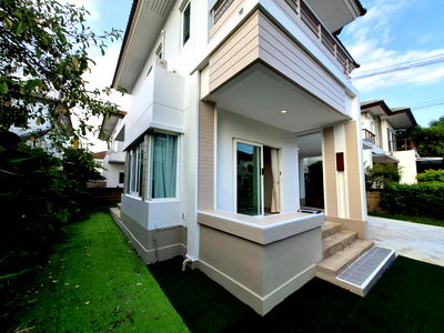 เช่าบ้านเดี่ยว เขตบางขุนเทียน : ให้เช่า บ้านเดี่ยว 2 ชั้น หมู่บ้านสราญสิริ ท่าข้าม – พระราม 2 ทำเลดี ใกล้ รร.สวนกุหลาบวิทยาลัย ธนบุรี เพียง 1 กม.