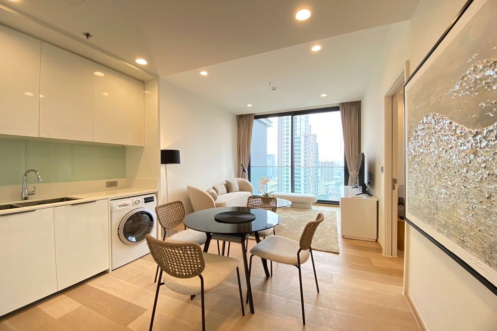 picture For Rent !! Super Luxury project, high floor 22++, city view!! 🔥 Code C20251000086....Anil Sathorn 12, 1 bed, 1 bath, furnished, ready to move in📣📣 - 5/11