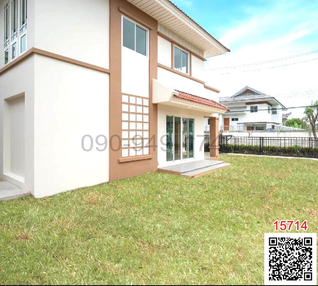 รูป เช่า บ้านเดี่ยว 2 ชั้น มณีรินทร์ พาร์ค รัตนาธิเบศร์ หลังใหญ่ หลังริม ใกล้สถานีรถไฟฟ้าบางรักน้อยท่าอิฐ - รูปที่ 3/13