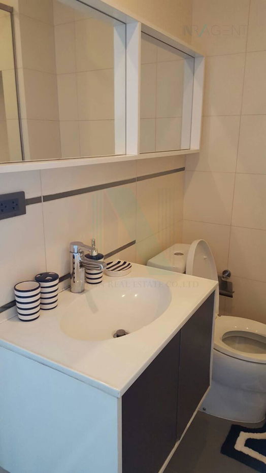 รูป 🔺 ให้เช่าคอนโด วายน์ สุขุมวิท อาคาร 1 ชั้น 12 1 ห้องนอน ขนาด  ตรม ใกล้ โรงเรียนกรุงเทพการบัญชีวิทยาลัย - รูปที่ 8/8